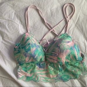 PINK Bralette never worn! 💖NEW💖